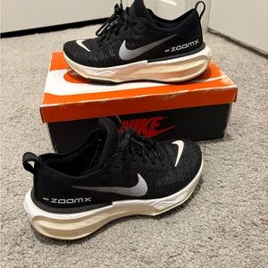 Nike ZoomX Black and White Running Shoes